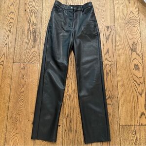 Wilfred Faux Leather Pants